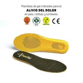PLANTILLAS FOOTGEL WORKS NARANJO TALLA 43-46 ref. 161203