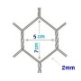 GAVION CON DIAFRAGMA 5X7/2 DE 2,00X1,00X1,00 GALVA