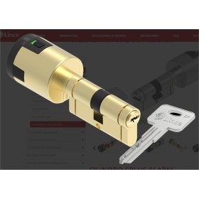 BOMBILLO LINCE DE SEGURIDAD CPLUS ALARM 40+30 LATÓN ref. CP540300LZ