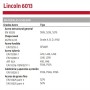 ELECTRODO LINCOLN 6013  Ø4x350mm PAQUETE DE 105uds/4,5kg