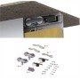 KIT ROANDI COLGADEROS + CARRIL DE 2m DE SOBREPONER ref. 2RTEMINSA
