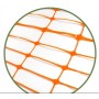 MALLA DE SEÑALIZACION NARANJA ROLLO 50x1m