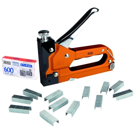 GRAPADORA MANUAL ALYCO PARA GRAPAS DE 0,7x11,3x8mm ref. 171270