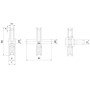 POLEA PARA CABLE ESTEBRO CON CASQUILLO+RODAMIENTO DE Ø120mm  ref. 106
