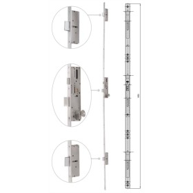 CERRADURA MULTIPUNTO CVL SOFT DE ENGRANAJES DE 33/49mm ref. 2E5/40/6U