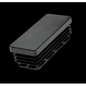 CONTERA RECTANGULAR DE 120x60mm COLOR NEGRO