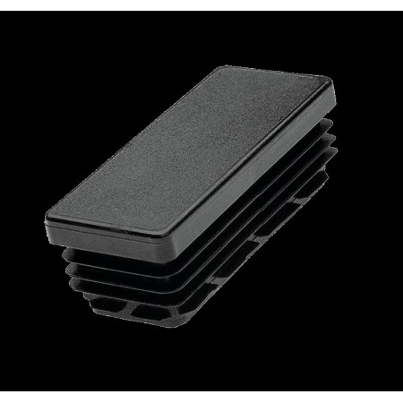 CONTERA RECTANGULAR DE 120x60mm COLOR NEGRO