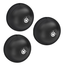 CERRADURA MERONI UFO 3 SMART DUO PARA FURGONETAS (JUEGO 3 CERRADURAS MISMA LLAVE) COLOR NEGRO