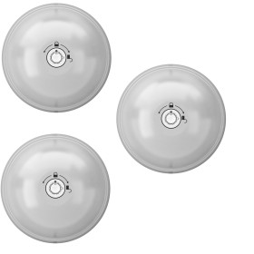 CERRADURA MERONI UFO 3 SMART DUO PARA FURGONETAS (JUEGO 3 CERRADURAS MISMA LLAVE) COLOR BLANCO