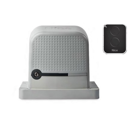 Kit para puerta corredera hasta 5.00 m. y 600kg. de peso, 220V Nice RO600KLT