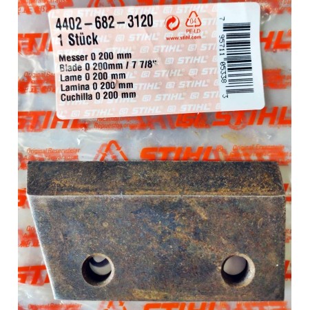 CUCHILLA DE AHOYADORA STIHL PARA BROCA DE 200mm ref. 4402 682 3120