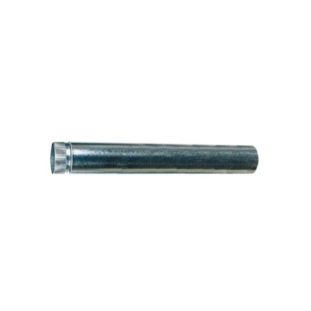 TUBO LISO GALVANIZADO Ø120mm PARA ESTUFA