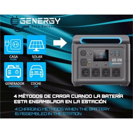ESTACIÓN DE BATERÍA GENERGY GZE1210 1228Wh/1000W ref. 31510