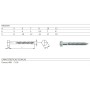 TORNILLO BARRAQUERO CABEZA HEXAGONAL DIN.571 8x40 ZINCADO (€/100ud)