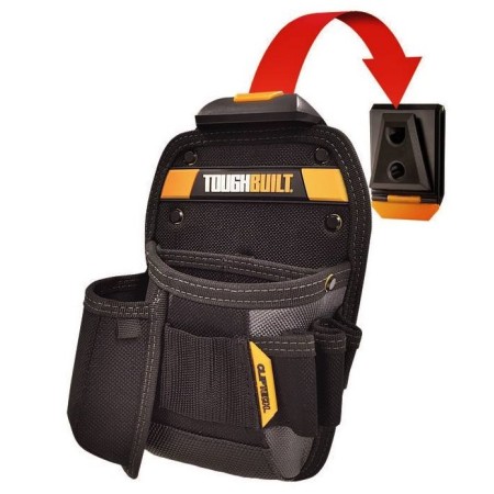 PORTAHERRAMIENTAS TOUGHBUILT BOLSILLO PARA FLEXOMETRO Y CUCHILLO ref. TB-CT-25XB