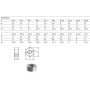 TUERCA HEXAGONAL DIN.934 5.6 M-20 ZINCADO (€/100ud)