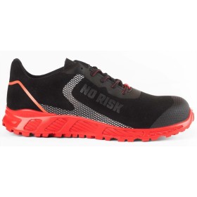 ZAPATO NO RISK RED SPIDER S3 ESD NEGRO ROJO TALLA 40