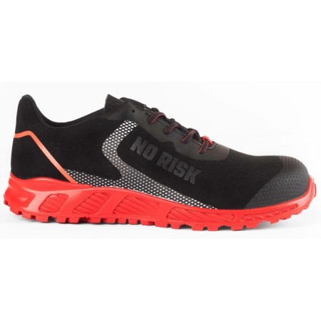 ZAPATO NO RISK RED SPIDER S3 ESD NEGRO ROJO TALLA 42