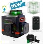 NIVEL LÁSER 60m METRICA 3D MINI LÁSER VERDE ref. 60845