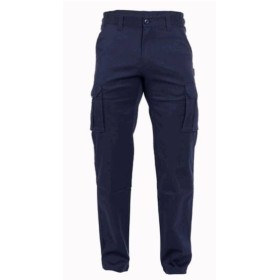 PANTALÓN ALGODÓN AZUL MARINO MOD. BRUCE NAVY TALLA M