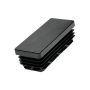 CONTERA RECTANGULAR DE 100x40mm COLOR NEGRO
