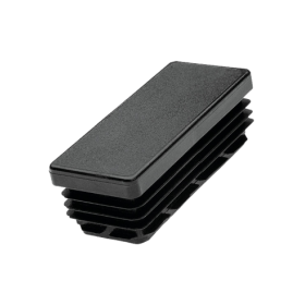 CONTERA RECTANGULAR DE 100x40mm COLOR NEGRO