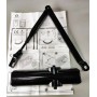 CIERRAPUERTAS CISA C1456 FUERZA 2-4 COLOR NEGRO CON BRAZO RETENEDOR