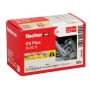 TACO NYLON FISCHER SX PLUS Ø6x30 S/10 CON TORNILLO (50uds) ref. 568206