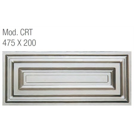 CUARTERON CAYS CRT 475x200L LISO GALVANIZADO