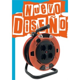 ALARGADERA EXTENSIBLE WESSER DE 25m CABLE DE 3x1,5m.