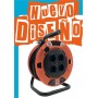 ALARGADERA EXTENSIBLE WESSER DE 50m CABLE DE 3x1,5m.