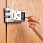 CERRADURA INVISIBLE REMOCK LOCKEY PRO RLP4 COLOR PLATA/GRIS