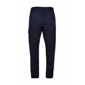 PANTALÓN ALGODÓN AZUL MARINO MOD. BRUCE NAVY TALLA XL