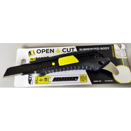 CUTTER METRICA OPEN & CUT ENGOMADO DE 18mm ref. 09068