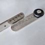 SELECTOR DE CIERRE CISA PARA PUERTA CORTAFUEGO 2HOJAS+ALARGADERA ref. 07084.11