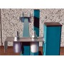 CAJA DE POLEAS IBFM CON 4 GUIAS REGULABLE PARA PUERTA CORREDERA ref. 465P