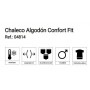 CHALECO MULTIBOLSILLOS MONZA CONFORT FIT DE ALGODÓN TALLA XXL ref. 04814
