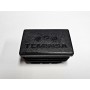 CONTERA/REMATE RECTANGULAR NEGRA DE 60x40mm.