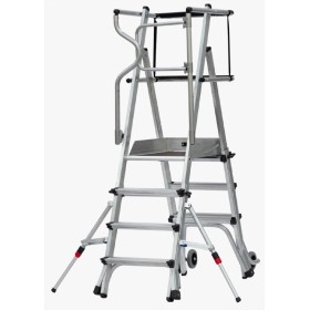 PLATAFORMA DE TRABAJO PROTECT FLEX EXTENSIBLE DE 4-6 peldaños/3,37m ref. 01-950-046