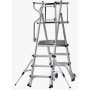 PLATAFORMA DE TRABAJO PROTECT FLEX EXTENSIBLE DE 5-8 peldaños/3,89m ref. 01-950-058