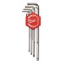 JUEGO DE LLAVES ALLEN MILWAUKEE (9uds) CON BOLA ref. 4932478621