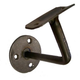 SOPORTE PARA PASAMANOS EN HIERRO Ø70x3mm SIN EMBELLECEDOR
