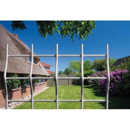 VALLA PLEGADA BLANCO PANEL DE 2000x600 BRICOTEC, RAL 9016
