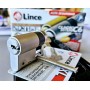 BOMBILLO SEGURIDAD LINCE C6 DE 30+10mm (MEDIO) LEVA CORTA NIQUEL ref. C633010N