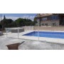 VALLA PLEGADA BLANCO PANEL DE 2000x830 mm. BRICOTEC, RAL 9016
