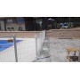 VALLA PLEGADA BLANCO PANEL DE 2000x1230 mm. BRICOTEC, RAL 9016
