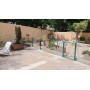  VALLA PLEGADA VERDE PANEL DE 2000x630 mm. BRICOTEC RAL 6005
