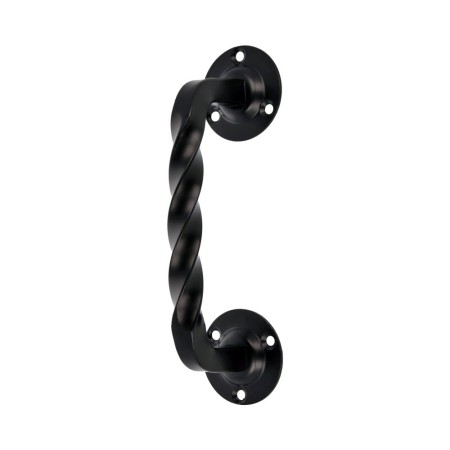 TIRADOR CASTELLANO AMIG 103 DE 190x50mm NEGRO ref. 20051