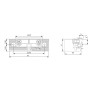 CERRADERO ELÉCTRICO DORCAS 54 ABF 8-12V AC/DC SIN PLACA
