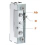 CERRADERO ELÉCTRICO DORCAS 99 ABDF 10-24V AC/DC SIN PLACA CON DESBLOQUEO